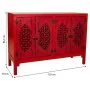 Credenza Alexandra House Living Rosso Legno di abete Legno MDF 40 x 86 x 120 cm di Alexandra House Living, Credenze e buffet ...