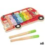 Xylophone Disney Bois Plastique 26 x 2,2 x 15 cm (6 Unités) de Disney, Batteries et Percussions - Réf : S8900250, Prix : 74,7...