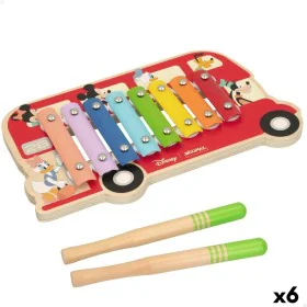 Xylophone Disney Bois Plastique 26 x 2,2 x 15 cm (6 Unités) de Disney, Batteries et Percussions - Réf : S8900250, Prix : 69,2...