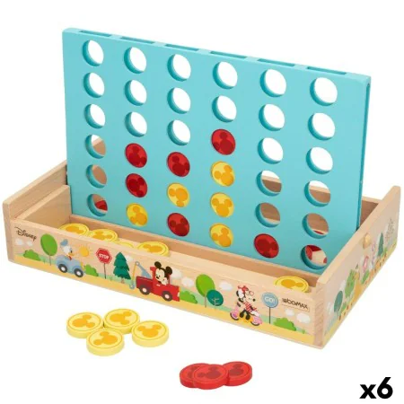 4 in a Row Disney 25 x 16 x 15,5 cm (6 Units) (37 Pieces) by Disney, Games with counters - Ref: S8900252, Price: 68,70 €, Dis...