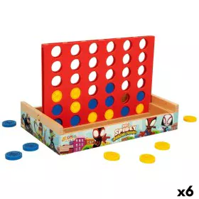 Morpion Spidey 24 x 16 x 15 cm (6 Unités) de Spidey, Jeux avec jetons - Réf : S8900259, Prix : 73,79 €, Remise : %