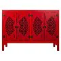 Credenza Alexandra House Living Rosso Legno di abete Legno MDF 40 x 86 x 120 cm di Alexandra House Living, Credenze e buffet ...