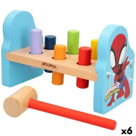 Gioco di abilità Spidey 8 Pezzi 21,5 x 14 x 10,5 cm (6 Unità) di Spidey, Cubi, piramidi e anelli componibili - Rif: S8900263,...