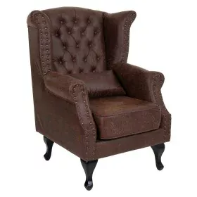 Fauteuil Alexandra House Living Noir 84 x 86 x 84 cm Cuir Synthétique de Alexandra House Living, Chaises - Réf : D1631319, Pr...