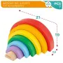 Geschicklichkeitsspiel Woomax Regenbogen 21 x 10 x 3,5 cm (12 Stück) von Woomax, Sortier-, Stapel- & Steckspielzeug - Ref: S8...