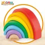 Geschicklichkeitsspiel Woomax Regenbogen 21 x 10 x 3,5 cm (12 Stück) von Woomax, Sortier-, Stapel- & Steckspielzeug - Ref: S8...