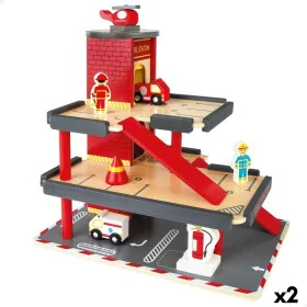 Caserne de Pompiers Woomax 2 Unités de Woomax, Playsets de figurines de jouets - Réf : S8900308, Prix : 32,92 €, Remise : %