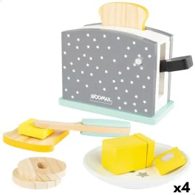 Spielzeug-Toaster Woomax 8 Stücke 19,5 x 12,5 x 8 cm (4 Stück) von Woomax, Haushaltsspielzeug - Ref: S8900314, Preis: 39,53 €...