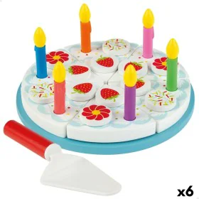 Jogo de madeira Woomax Tarta 26 Peças (6 Unidades) de Woomax, Alimentos de brincar - Ref: S8900320, Preço: 57,28 €, Desconto: %