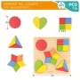 Puzzle enfant en bois Woomax Formes + 12 Mois 16 Pièces (6 Unités) de Woomax, Puzzles emboitables et casse-tête - Réf : S8900...