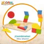 Puzzle di Legno per Bambini Woomax Forme + 12 Mesi 16 Pezzi (6 Unità) di Woomax, Puzzle inseribili e puzzle - Rif: S8900326, ...