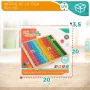 Skills game Woomax 101 Pieces 19 x 2 x 19 cm (6 Units) by Woomax, Sorting, Stacking & Plugging Toys - Ref: S8900327, Price: 4...