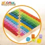 Gioco di abilità Woomax 101 Pezzi 19 x 2 x 19 cm (6 Unità) di Woomax, Cubi, piramidi e anelli componibili - Rif: S8900327, Pr...