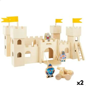 Burg Woomax Spielzeug 9 Stücke 2 Stück von Woomax, Schlösser - Ref: S8900338, Preis: 57,78 €, Rabatt: %