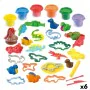 Set di Plastilina PlayGo Dinosauri (6 Unità) di PlayGo, Argilla e pasta modellabile - Rif: S8900378, Prezzo: 49,44 €, Sconto: %