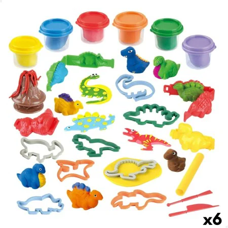 Pâte à modeler en argile PlayGo Dinosaures (6 Unités) de PlayGo, Pâte à modeler - Réf : S8900378, Prix : 49,44 €, Remise : %