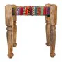 Stool Alexandra House Living Red Wood Thread 38 x 38 x 38 cm by Alexandra House Living, Sofas and chairs - Ref: D1631325, Pri...