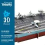 3D Puzzle Colorbaby Nimitz Aircraft carrier 67 Pieces 77 x 18 x 20 cm (6 Units) by Colorbaby, 3-D Puzzles - Ref: S8900405, Pr...