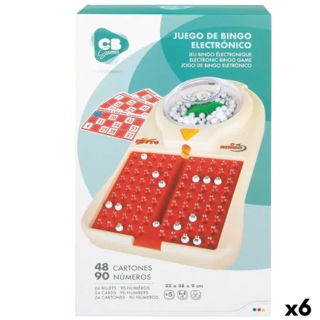 Automatic Bingo Colorbaby Cardboard Plastic (6 Units) by Colorbaby, Traditional games - Ref: S8900415, Price: 77,33 €, Discou...