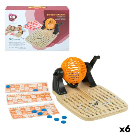 Bingo Colorbaby Madeira Plástico (6 Unidades) de Colorbaby, Jogos tradicionais - Ref: S8900417, Preço: 78,90 €, Desconto: %