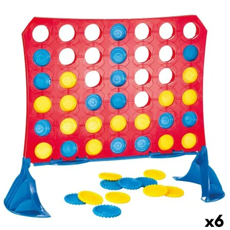 4 en Raya Colorbaby 31,5 x 26 x 13 cm (6 Unidades) (42 Piezas) de Colorbaby, Juegos con fichas - Ref: S8900419, Precio: 31,76...