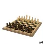 Chess Colorbaby Wood (4 Units) by Colorbaby, Traditional games - Ref: S8900428, Price: 45,97 €, Discount: %