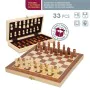 Chess Colorbaby Wood (6 Units) by Colorbaby, Traditional games - Ref: S8900435, Price: 77,33 €, Discount: %