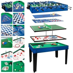 Table multi-jeux Colorbaby 12 en 1 107 x 83,5 x 61 cm de Colorbaby, Baby-foots - Réf : S8900436, Prix : 142,11 €, Remise : %