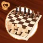 Schach- und Dame-Brett Colorbaby Holz Metall (6 Stück) von Colorbaby, Traditionelle Spiele - Ref: S8900452, Preis: 69,25 €, R...