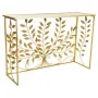 Hall Alexandra House Living Golden Metal Glass MDF Wood 40 x 80 x 120 cm by Alexandra House Living, Tables - Ref: D1631333, P...