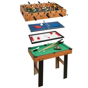 Multi-game Table Colorbaby 4-in-1 87 x 73 x 43 cm by Colorbaby, Table Football - Ref: S8900475, Price: 109,70 €, Discount: %