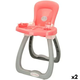 Chaise haute Colorbaby 30 x 54 x 34,5 cm 2 Unités de Colorbaby, Accessoires pour poupées bébé - Réf : S8900493, Prix : 21,16 ...