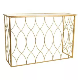 Hall de Entrada Alexandra House Living Dourado Metal Vidro Madeira MDF 40 x 80 x 120 cm de Alexandra House Living, Jogos de m...