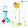 Carrinho de Limpeza com Acessórios Colorbaby Brinquedo 5 Peças 30,5 x 55,5 x 19,5 cm (12 Unidades) de Colorbaby, Brinquedos d...