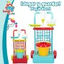 Carrinho de Limpeza com Acessórios Colorbaby Brinquedo 5 Peças 30,5 x 55,5 x 19,5 cm (12 Unidades) de Colorbaby, Brinquedos d...