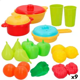 Conjunto de Alimentos de Brincar AquaSport Equipamentos e utensílios de cozinha 24 Peças (9 Unidades) de AquaSport, Alimentos...