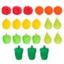 Conjunto de Alimentos de Brincar Colorbaby 21 Peças (10 Unidades) de Colorbaby, Alimentos de brincar - Ref: S8900536, Preço: ...