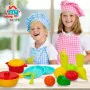 Kit aus Spielzeuglebensmittel Colorbaby Geschirr und Küchenutensilien 20 Stücke (12 Stück) von Colorbaby, Lebensmittel - Ref:...