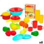 Conjunto de Alimentos de Brincar Colorbaby Equipamentos e utensílios de cozinha 31 Peças (6 Unidades) de Colorbaby, Alimentos...