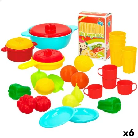 Set de jouets alimentaires Colorbaby Linge et ustensiles de cuisine 31 Pièces (6 Unités) de Colorbaby, Aliments - Réf : S8900...