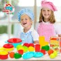 Conjunto de Alimentos de Brincar Colorbaby Equipamentos e utensílios de cozinha 31 Peças (6 Unidades) de Colorbaby, Alimentos...