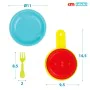 Kit aus Spielzeuglebensmittel Colorbaby Geschirr und Küchenutensilien 33 Stücke (12 Stück) von Colorbaby, Lebensmittel - Ref:...