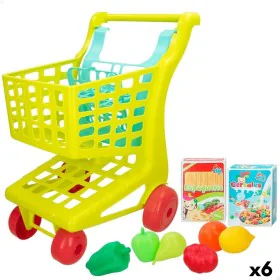 Carro de Compra Colorbaby My Home Juguete 9 Piezas 34 x 53,5 x 45 cm 6 Unidades de Colorbaby, Tiendas y accesorios - Ref: S89...