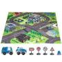 Tapis de jeu Speed & Go Accessoires Voitures Route Tissu Plastique (6 Unités) de Speed & Go, Tapis de jeux et d'éveil - Réf :...