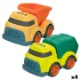 Set mit Fahrzeugen für öffentliche Bauarbeiten Motor Town 17,5 x 11 x 11 cm (4 Stück) von Motor Town, Baufahrzeuge - Ref: S89...