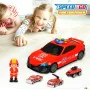 Playset di Veicoli Speed & Go 30 x 9,5 x 13 cm Pompiere Luce Suono 4 Unità di Speed & Go, Veicoli a motore - Rif: S8900634, P...