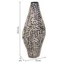 Vase Alexandra House Living Black Iron 11 x 52 x 23 cm by Alexandra House Living, Vases - Ref: D1631342, Price: 40,10 €, Disc...