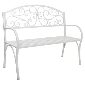 Bench Alexandra House Living White Iron 53 x 91 x 153 cm by Alexandra House Living, Benches - Ref: D1631344, Price: 155,97 €,...