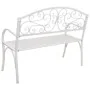 Bench Alexandra House Living White Iron 53 x 91 x 153 cm by Alexandra House Living, Benches - Ref: D1631344, Price: 155,97 €,...