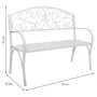 Bench Alexandra House Living White Iron 53 x 91 x 153 cm by Alexandra House Living, Benches - Ref: D1631344, Price: 155,97 €,...